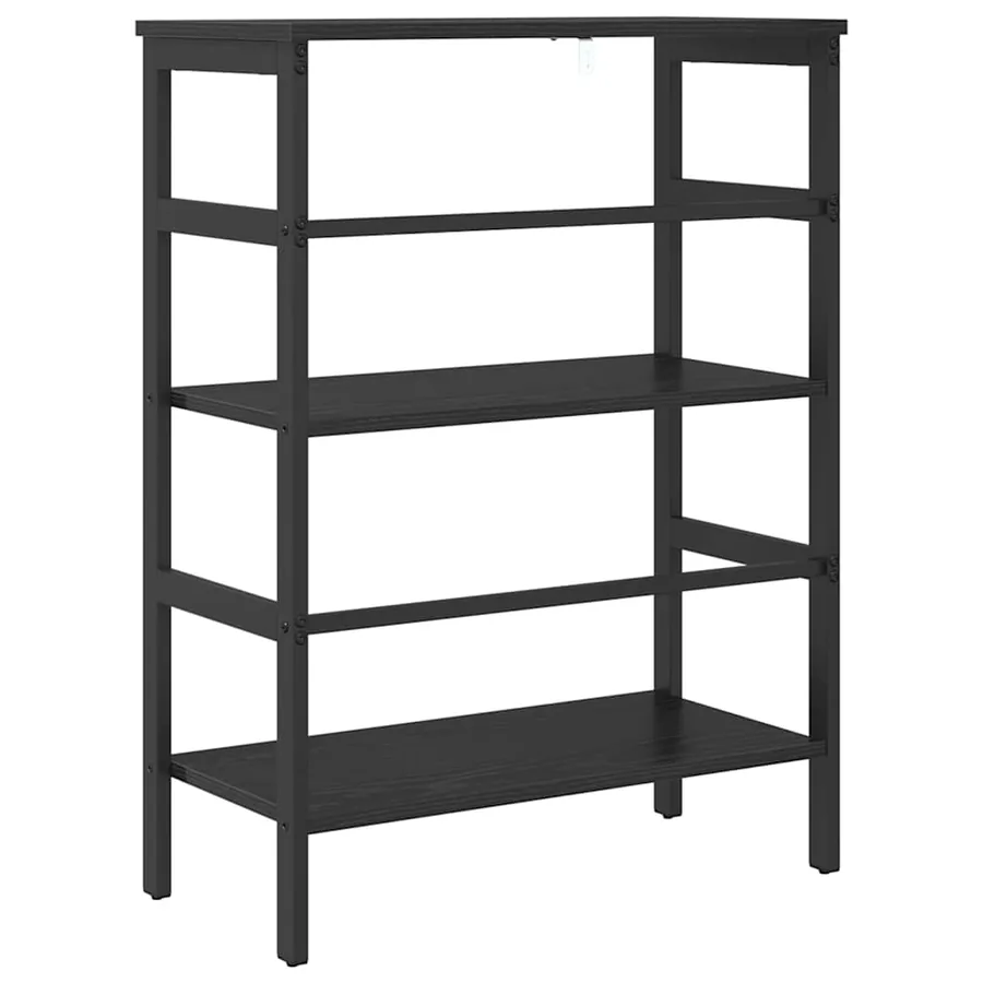 Étagère Chêne noir 60 x 29,5 x 81 cm Bois d'ingénierie - 7