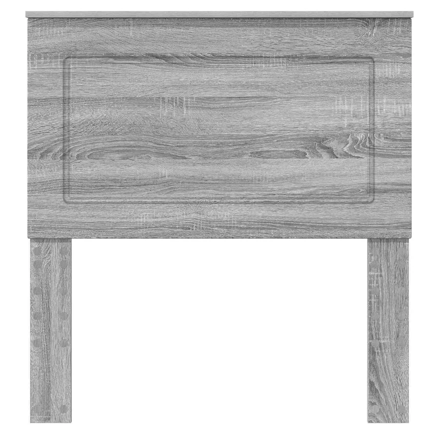 Tête de lit Gris Sonoma 100 cm Bois d’ingénierie - 4