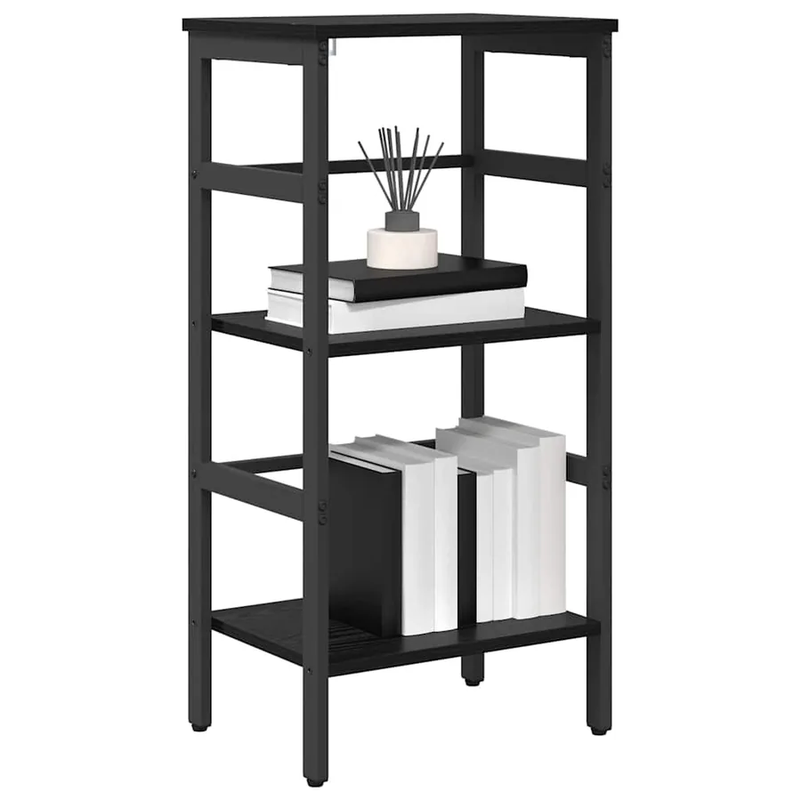 Étagère Chêne noir 40 x 29,5 x 81 cm Bois d'ingénierie - 3