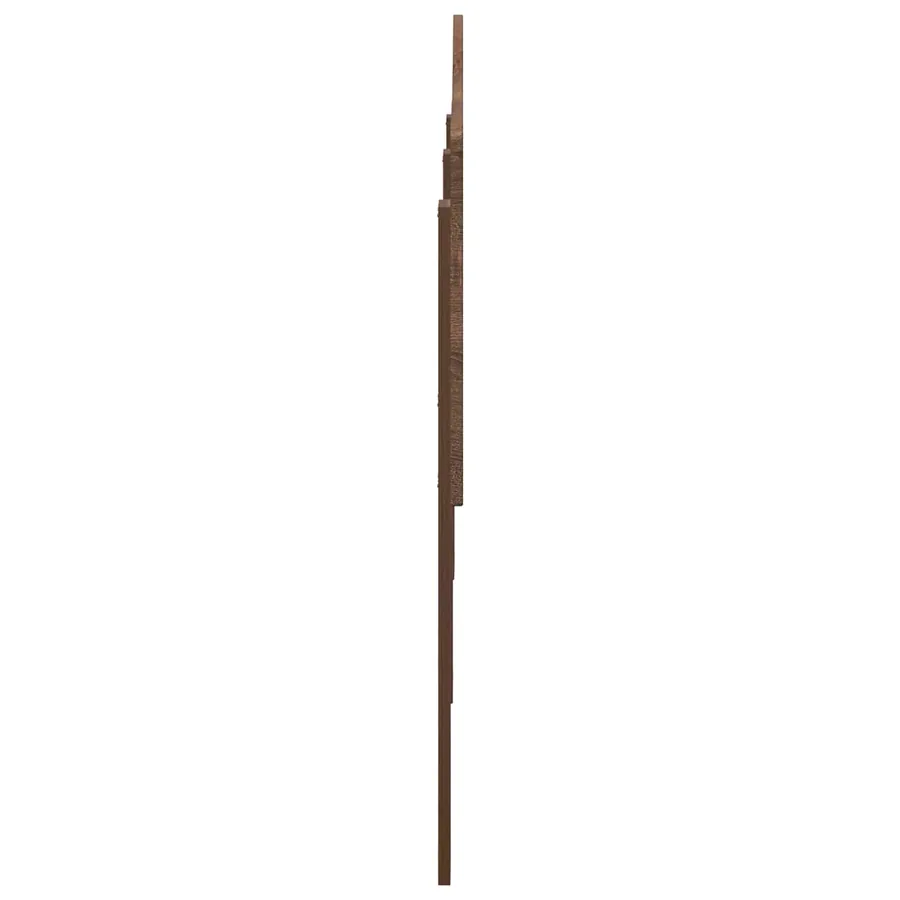 Tête de lit Chêne brun Bois d'ingénierie - 5