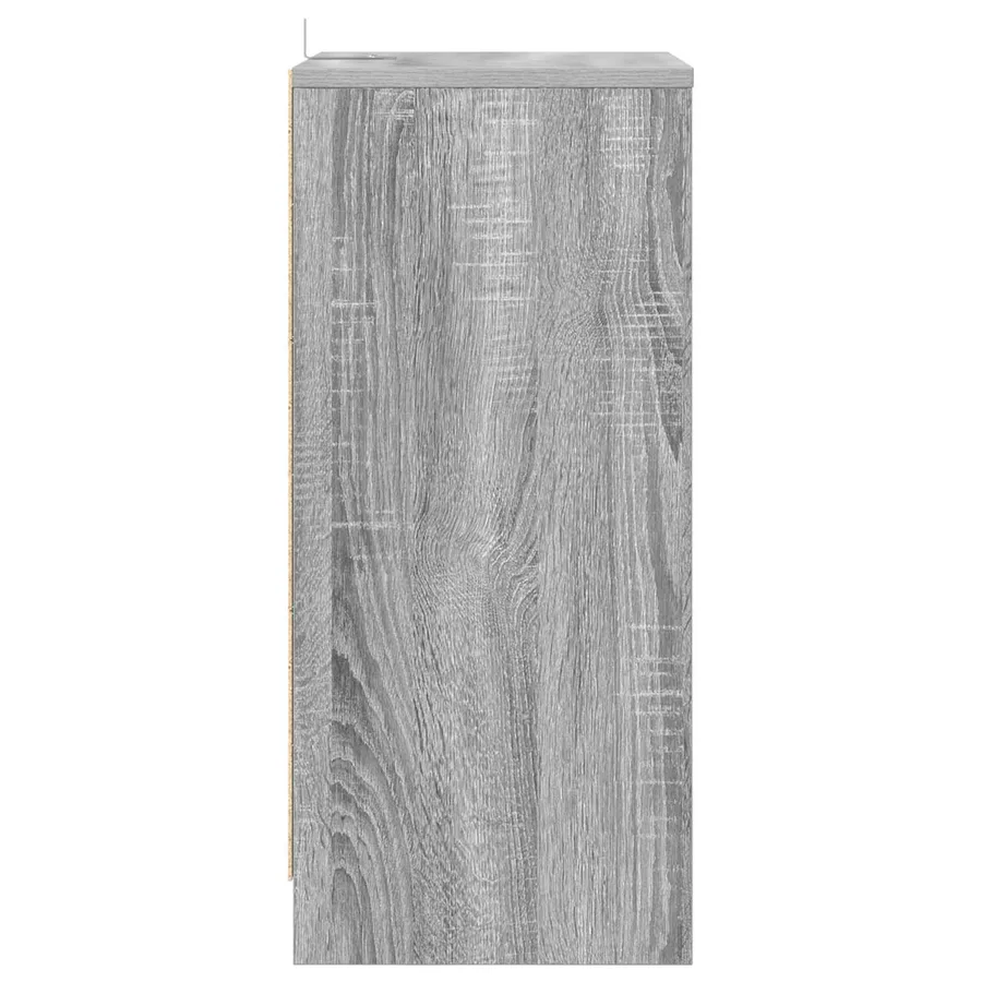 Table de chevet Gris Sonoma 40 x 30 x 467 cm Bois d'ingénierie - 7