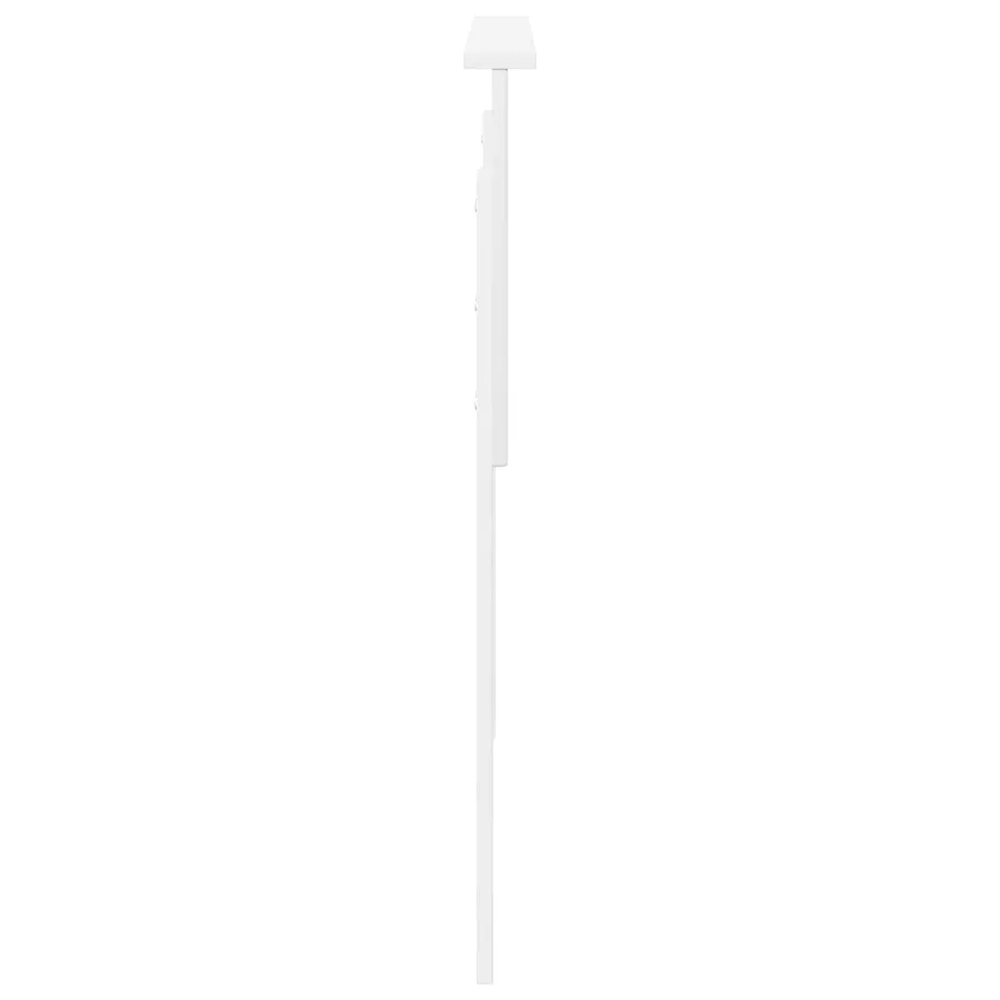 Tête de lit Blanc Bois d'ingénierie - 5