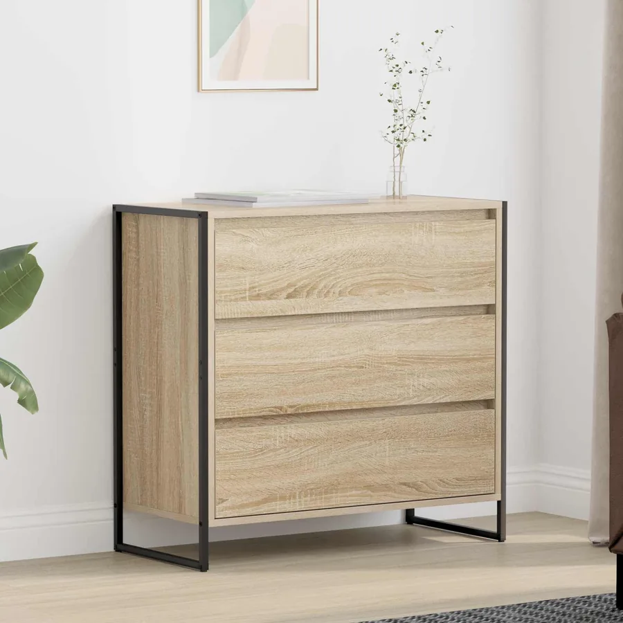 Buffet avec tiroir Sonoma 79 x 36 x 75.5 cm Bois d'ingénierie