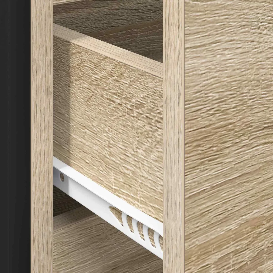 Buffet avec tiroir Sonoma 79 x 36 x 75.5 cm Bois d'ingénierie - 11
