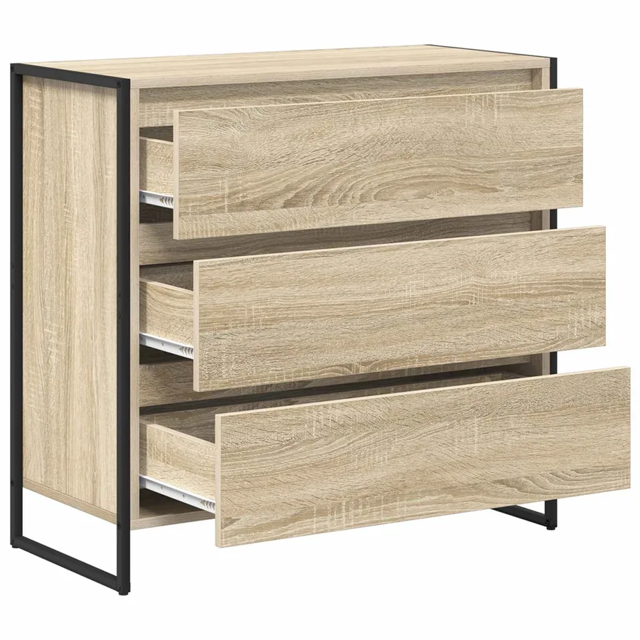 Buffet avec tiroir Sonoma 79 x 36 x 75.5 cm Bois d'ingénierie - 5