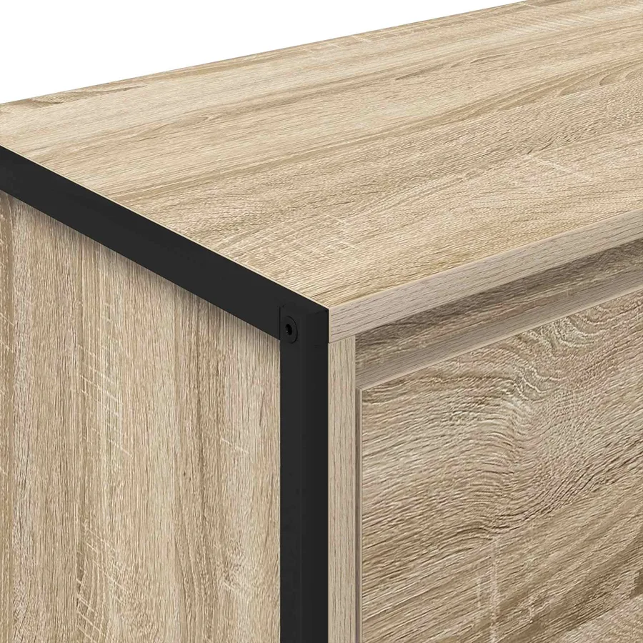 Buffet avec tiroir Sonoma 79 x 36 x 75.5 cm Bois d'ingénierie - 9