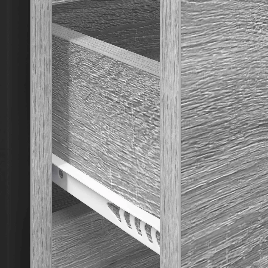 Buffet Gris Sonoma 79 x 36 x 75.5 cm Bois d'ingénierie - 11