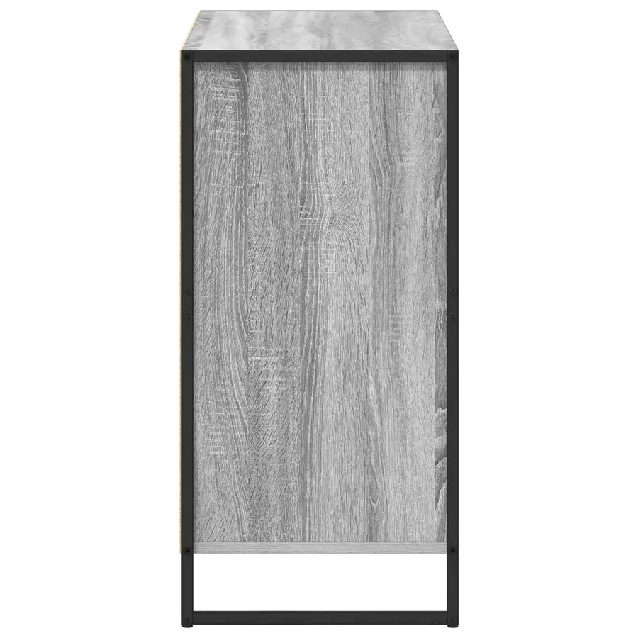 Buffet Gris Sonoma 79 x 36 x 75.5 cm Bois d'ingénierie - 7