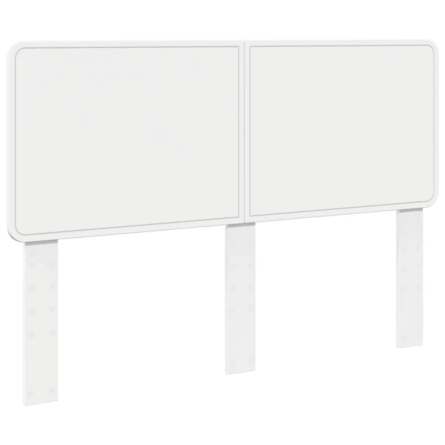 Tête de lit Blanc Bois d'ingénierie - 2