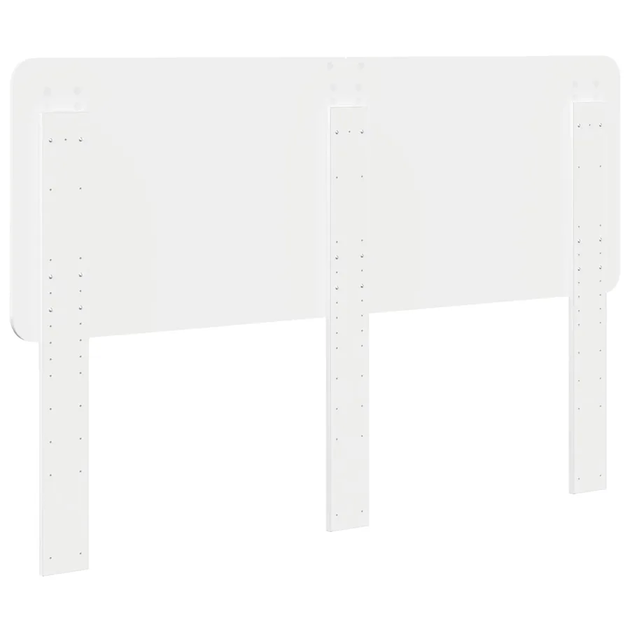 Tête de lit Blanc Bois d'ingénierie - 6