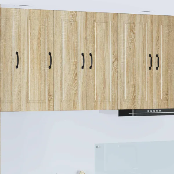 Meuble mural PORTO 2 pcs Chêne Sonoma 30 x 31 x 80 cm