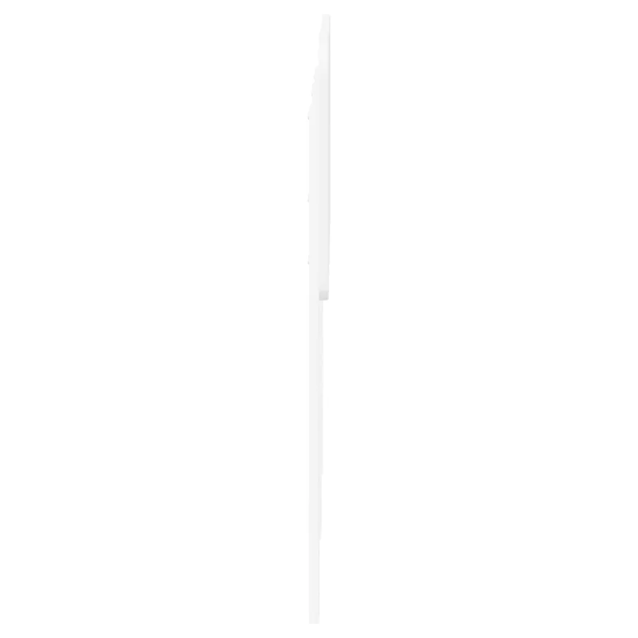 Tête de lit Blanc Bois d'ingénierie - 5