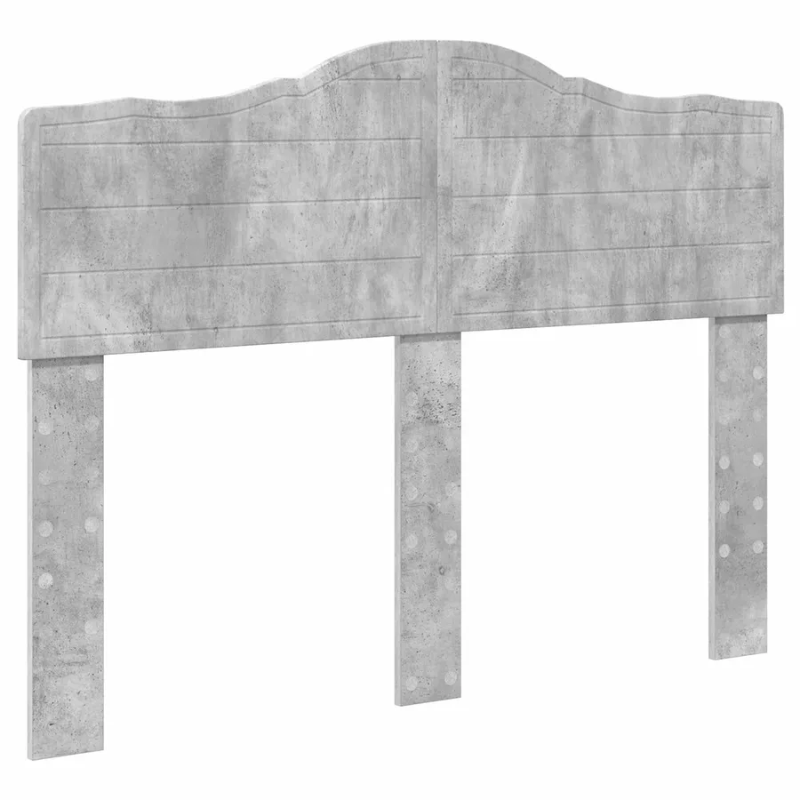 Cadre de lit Béton 120 x 200 cm Bois de pin massif - 6