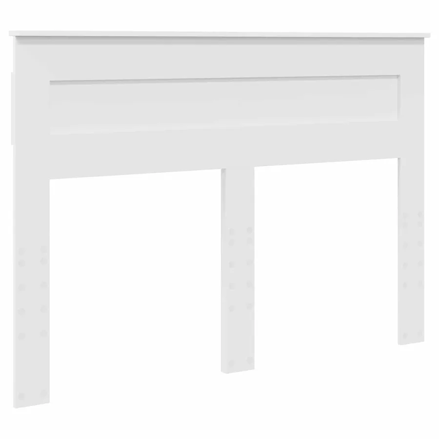 Cadre de lit Blanc 150 x 200 cm Bois de pin massif - 6
