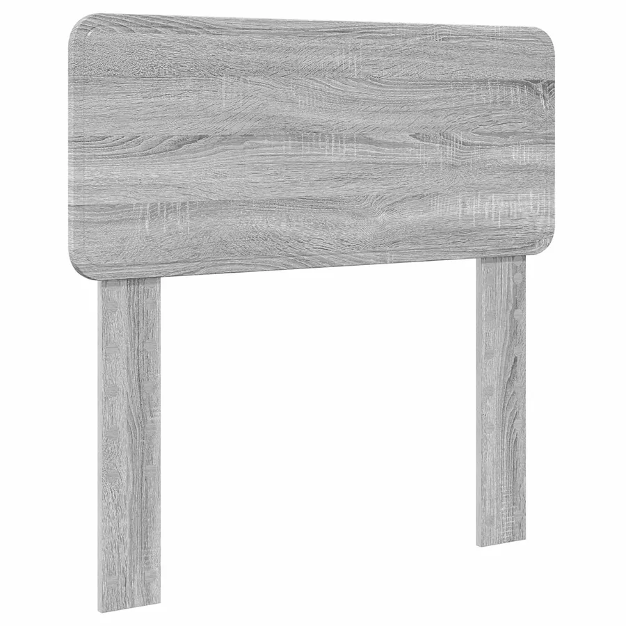 Cadre de lit Gris Sonoma 75 x 190 cm Pin massif - 6