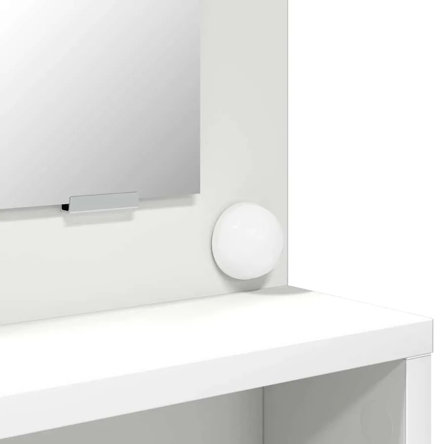 Tables de maquillage pour chambre Blanc 80 x 39,6 x 135 cm - 11