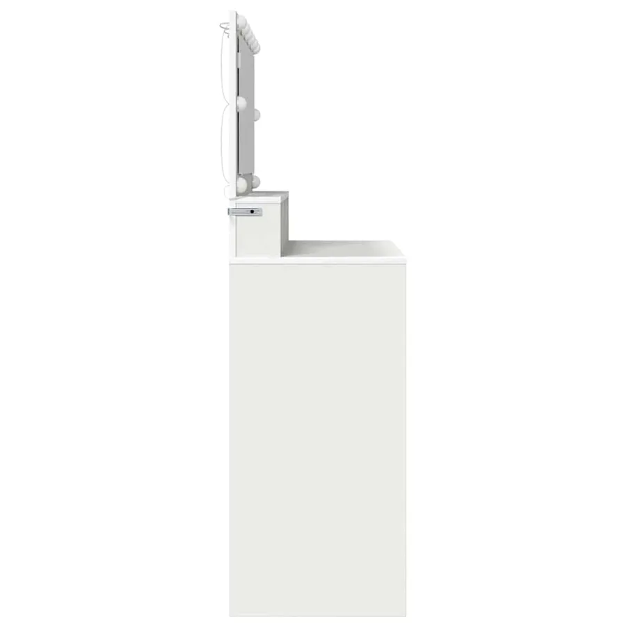 Tables de maquillage pour chambre Blanc 80 x 39,6 x 135 cm - 7