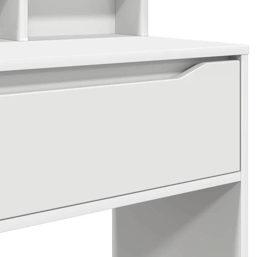 Tables de maquillage pour chambre Blanc 80 x 39,6 x 135 cm - 8