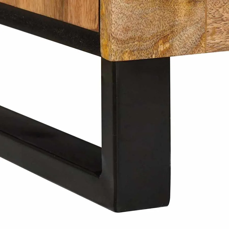 Cabinet de chevet 2 pcs Naturel 40 x 33 x 46 cm - 10