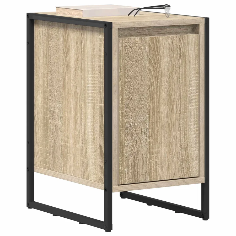 Table de chevet 2 pcs Sonoma 39,5 x 30 x 50 cm - 3