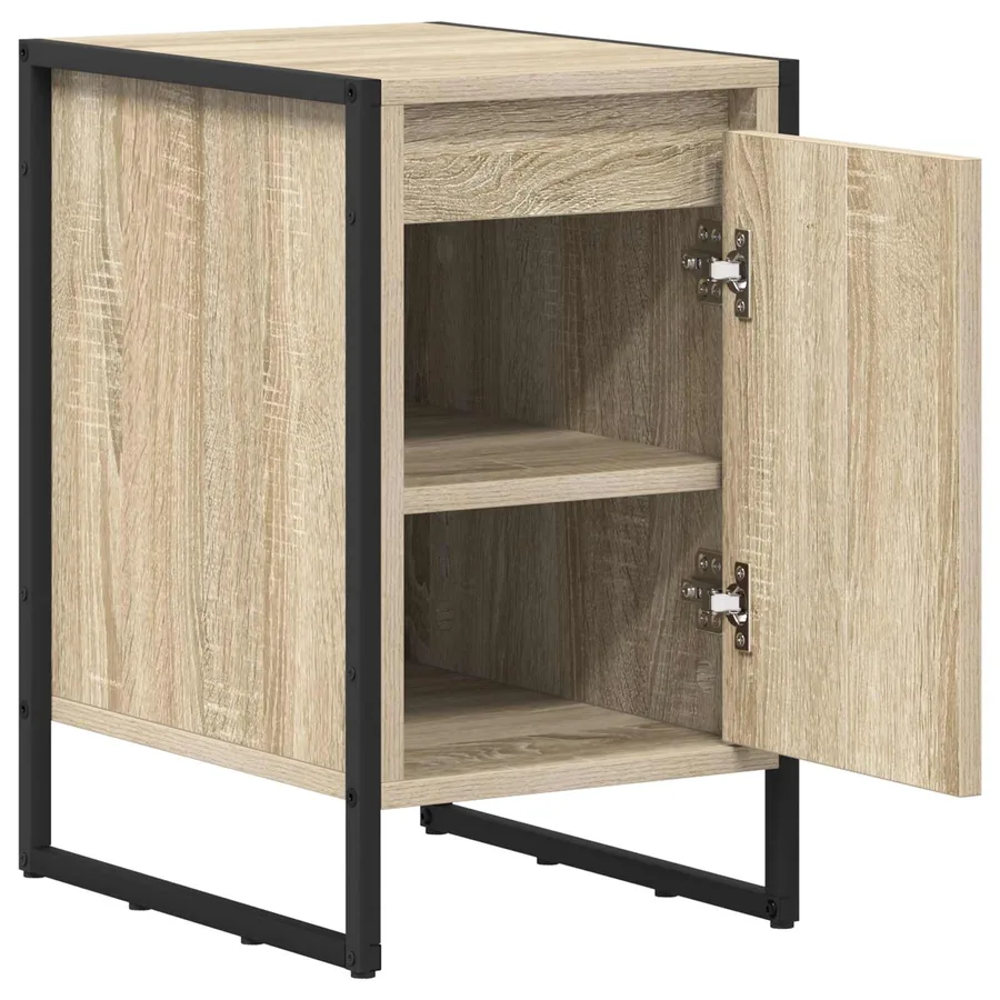 Table de chevet 2 pcs Sonoma 39,5 x 30 x 50 cm - 6
