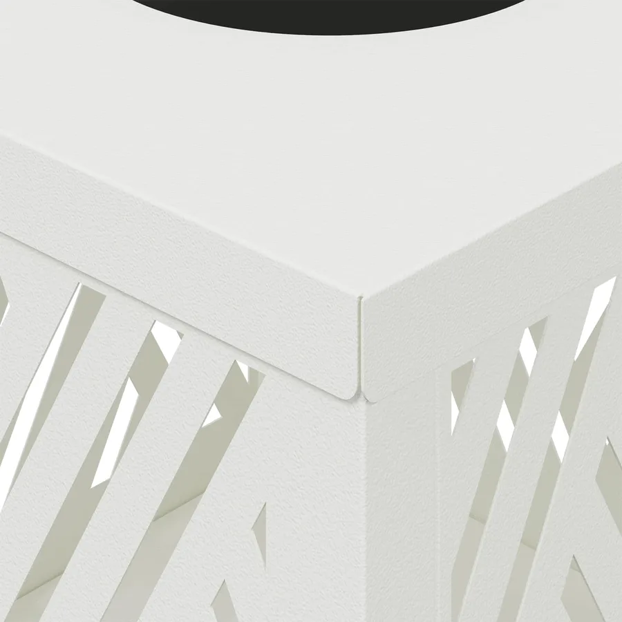 Lumière de chemin LED solaire 2 pcs Blanc chaud 18 x 18 x 50 cm - 10