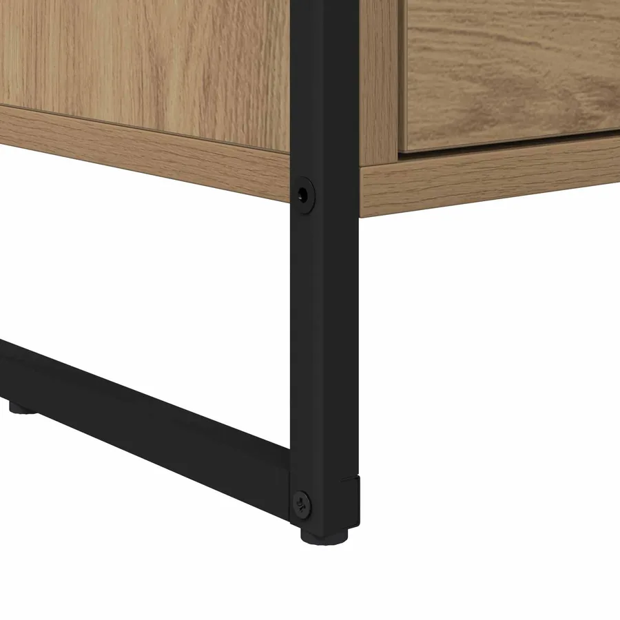 Table de chevet 2 pc Chêne artisan 39,5 x 30 x 50 cm - 11