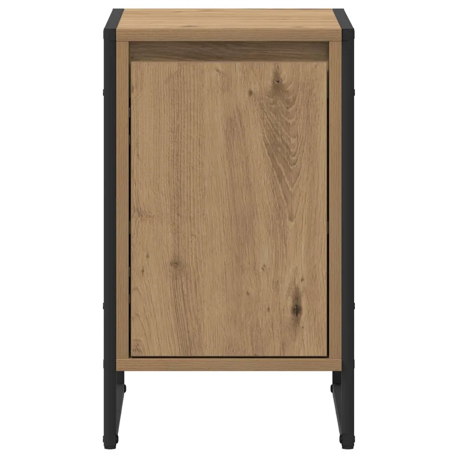 Table de chevet 2 pc Chêne artisan 39,5 x 30 x 50 cm - 7