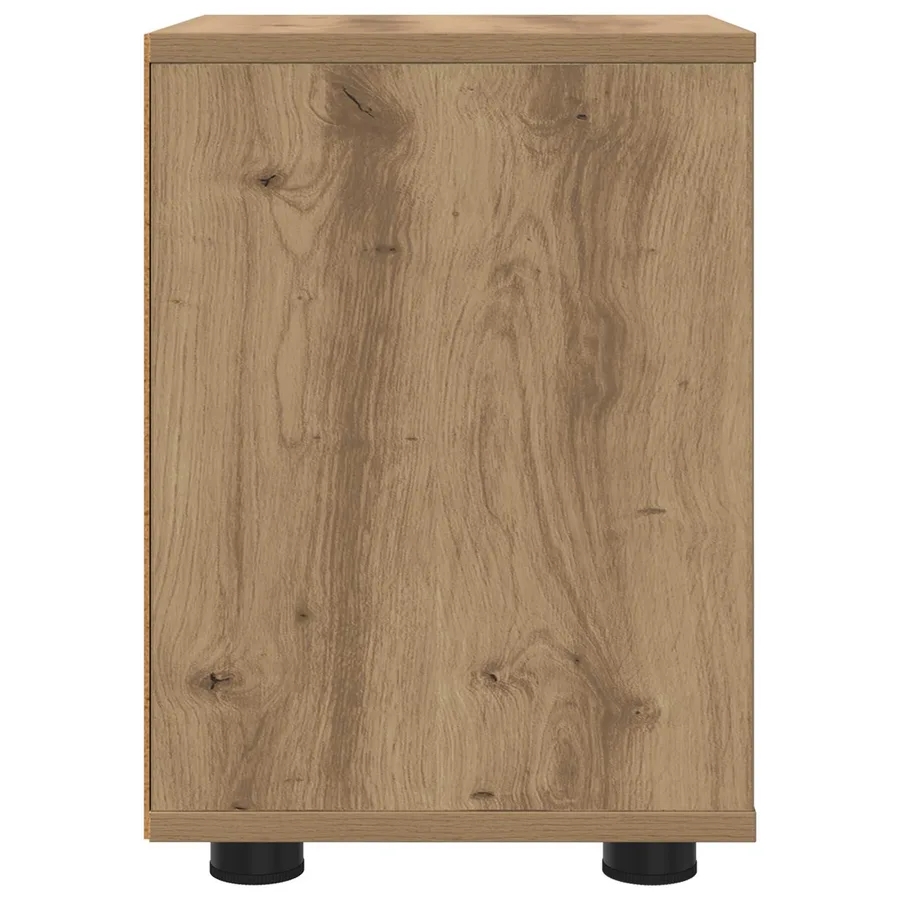 Table de chevet Chêne artisanal 30,5 x 30 x 43 cm - 7