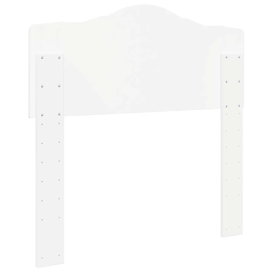Tête de lit Blanc Bois d'ingénierie - 6
