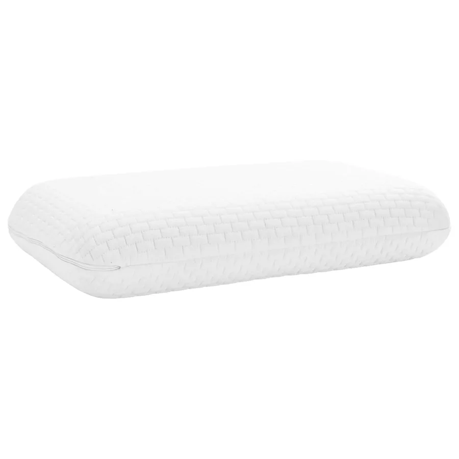 Coussin de sommeil Uni Blanc 50 x 30 x 10 cm - 2