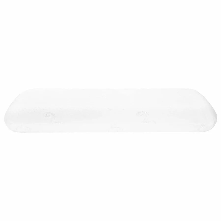 Coussin de sommeil Uni Blanc 70 x 36 x 7 cm - 4