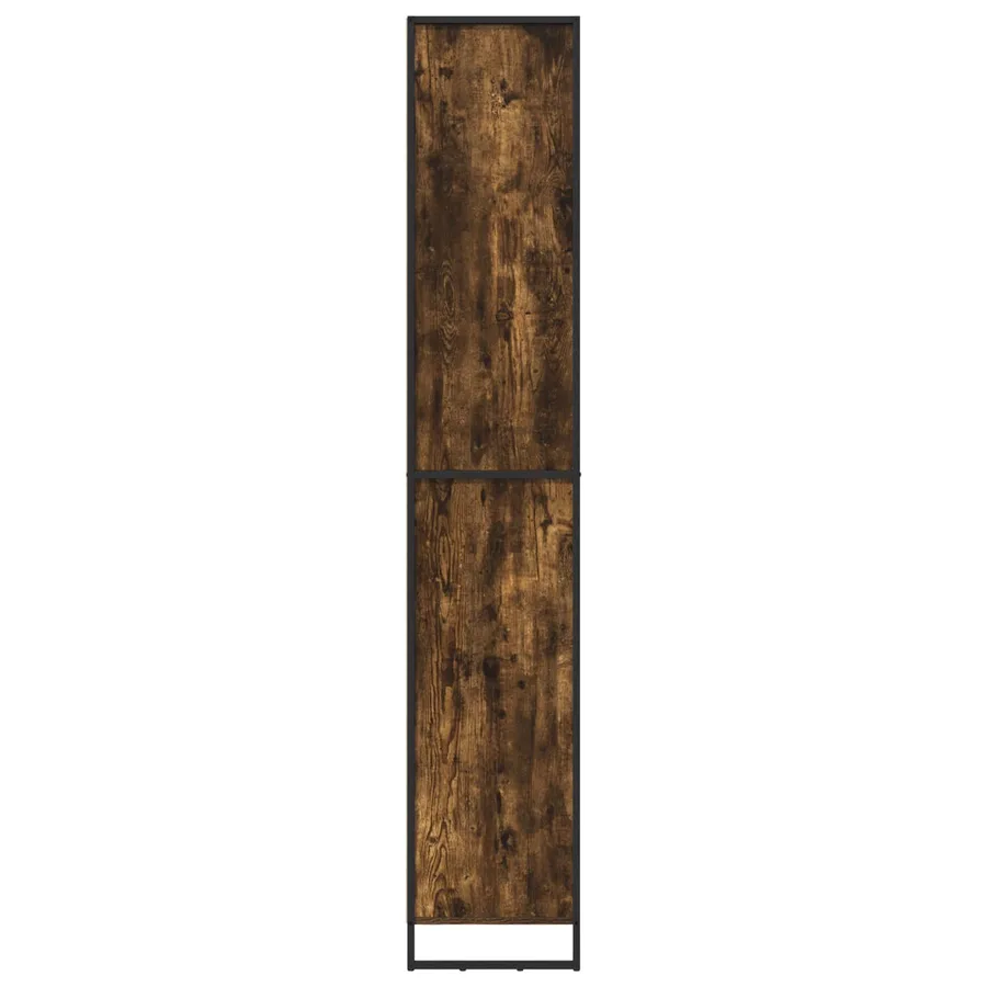 Armoires Hautes Chêne Fumé 60 x 36 x 200 cm Bois d'ingénierie - 7