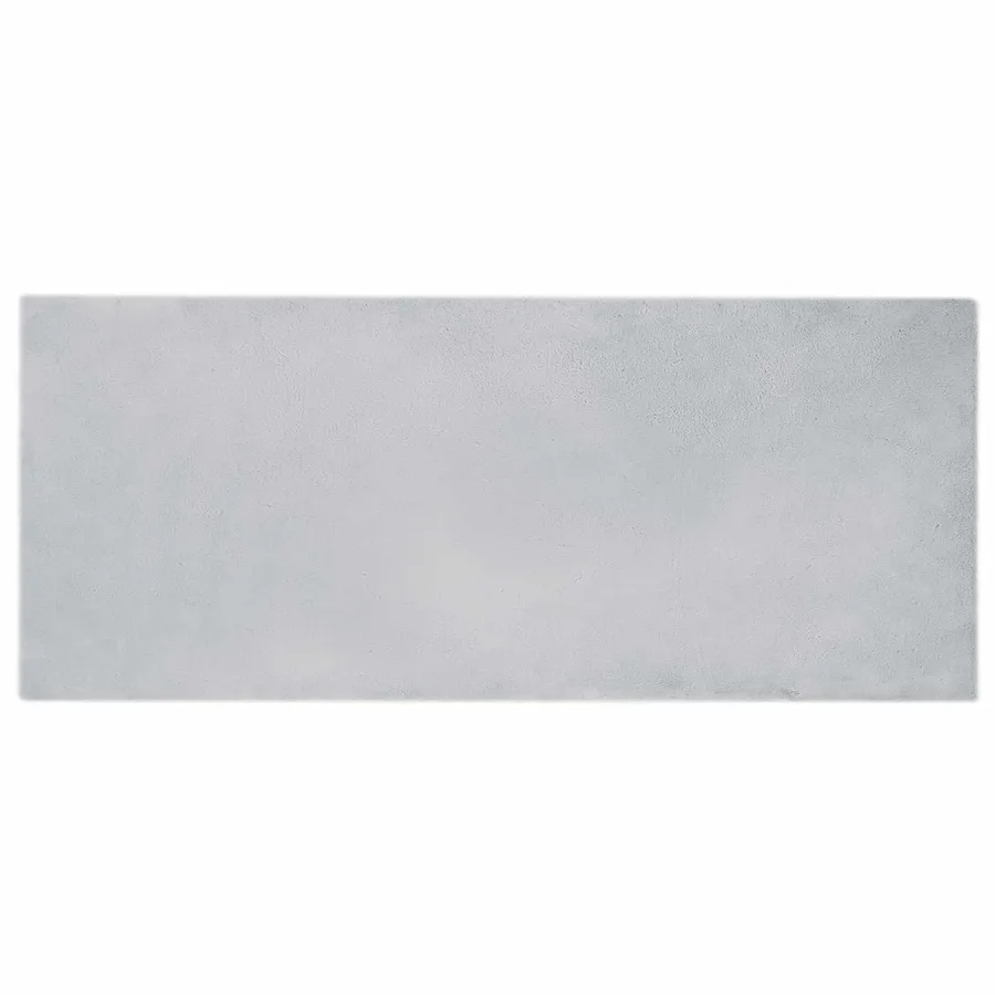 Tapis antidérapant en fausse de lapin OLITE Gris 80 x 200 cm - 2