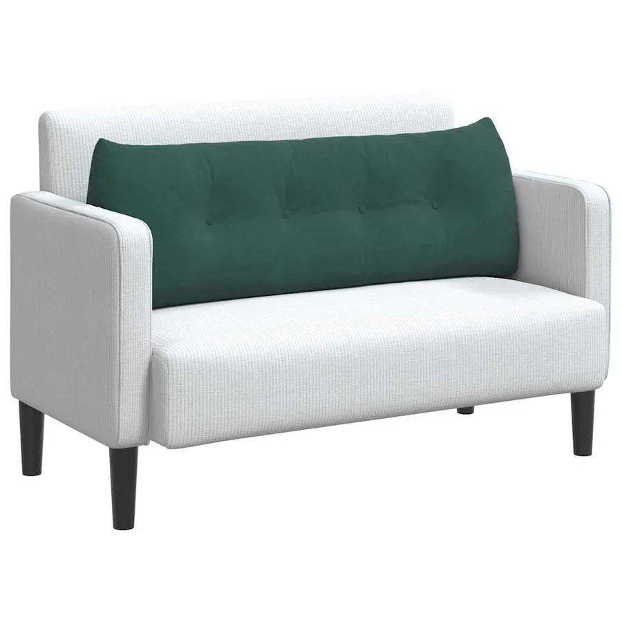 Coussin de Dos Vert foncé 140 x 24 x 50 cm Velours - 3