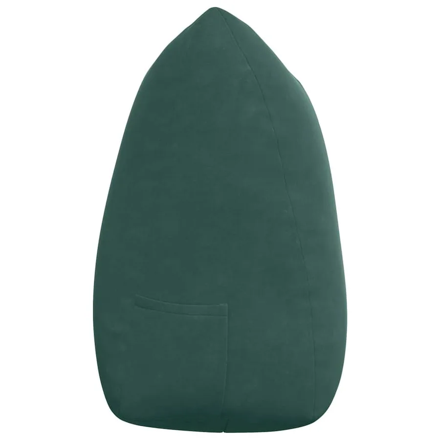 Coussin de Dos Vert foncé 140 x 24 x 50 cm Velours - 7