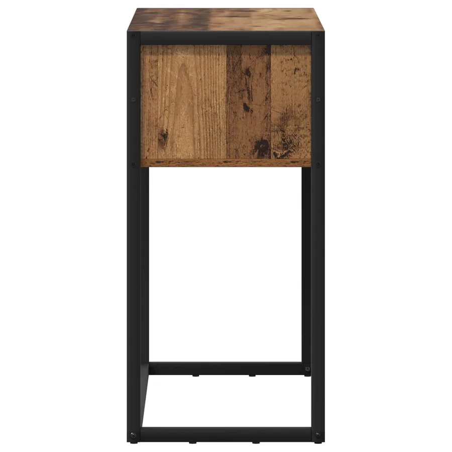 Table d'appoint Bois Ancien 100 x 36 x 75 cm Bois d'ingénierie - 7