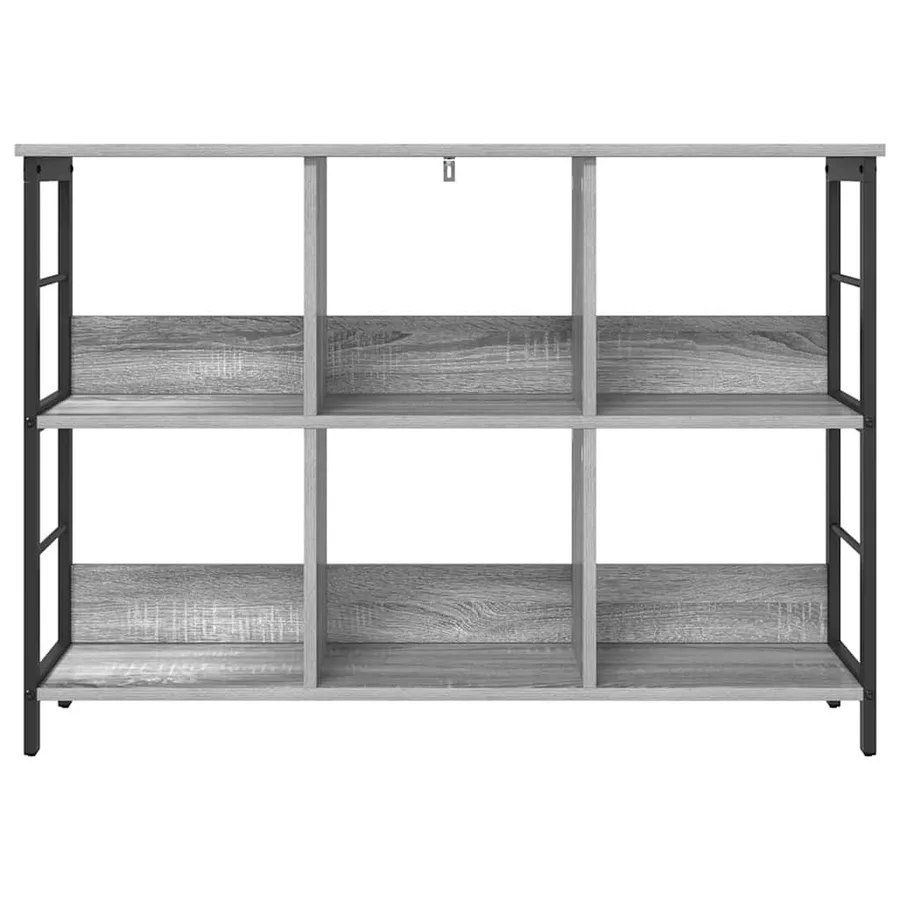 Étagère Gris Sonoma 102 x 32 x 72,5 cm Bois d'ingénierie - 5