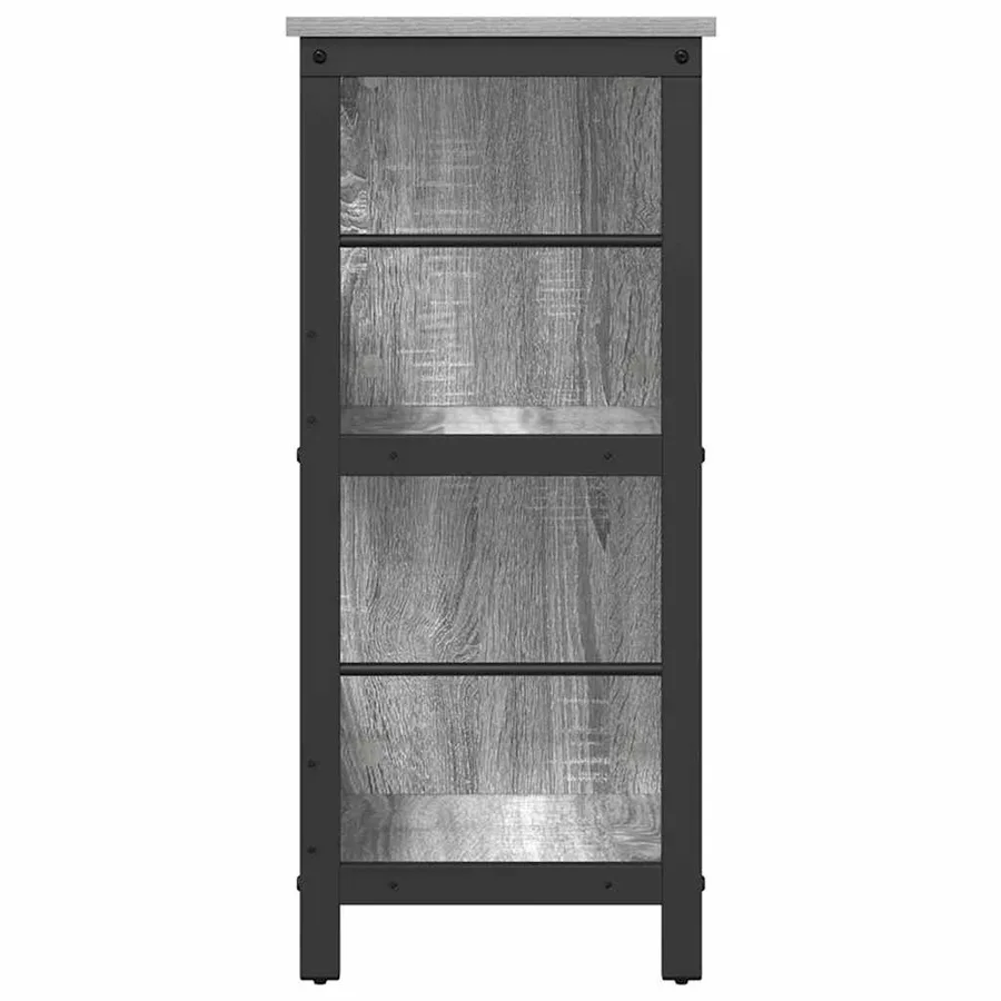 Étagère Gris Sonoma 102 x 32 x 72,5 cm Bois d'ingénierie - 6