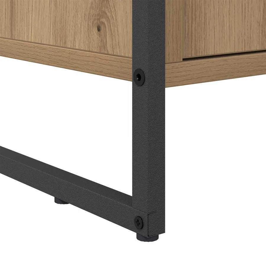 Cabinet à chaussures avec porte Chêne artisan 79 x 36 x 100 cm - 8
