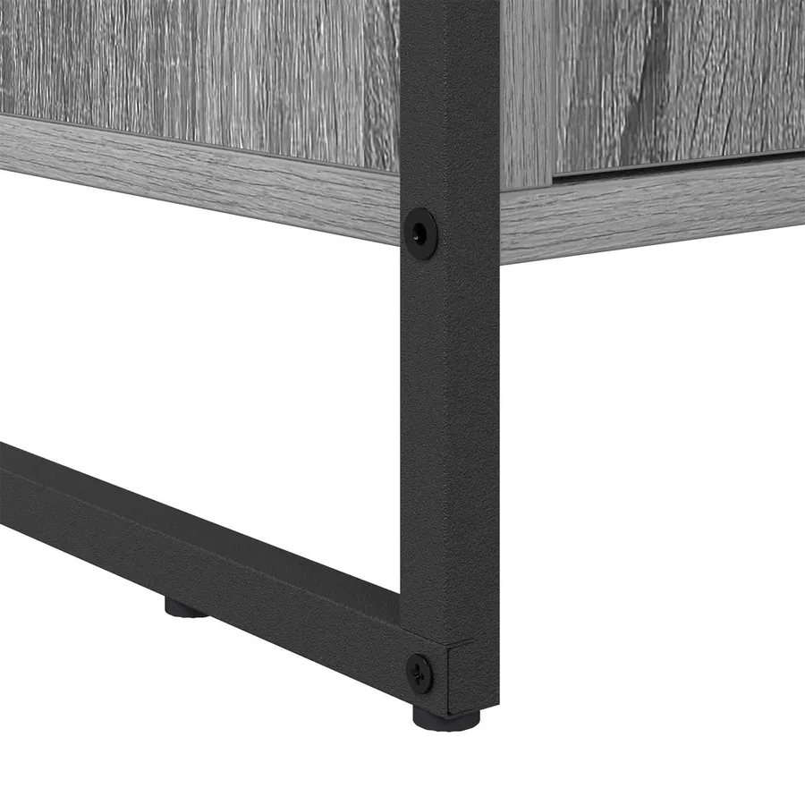 Cabinet à chaussures avec stockage Gris Sonoma 79 x 36 x 100 cm - 8