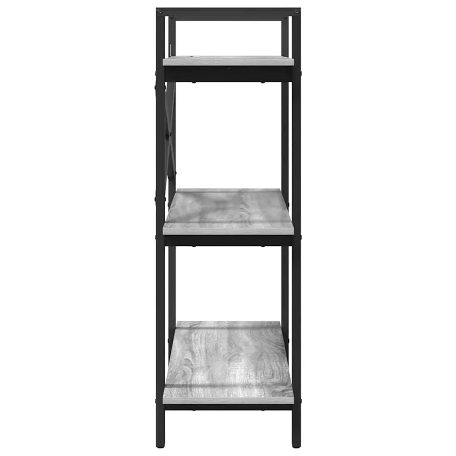 Étagère Gris Sonoma 100 x 33,5 x 102 cm Bois d'ingénierie - 6