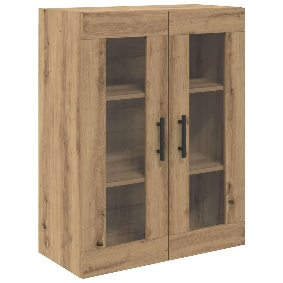 Haut Armoire 2 pcs Chêne artisanal 69,5 x 34 x 180 cm - 7