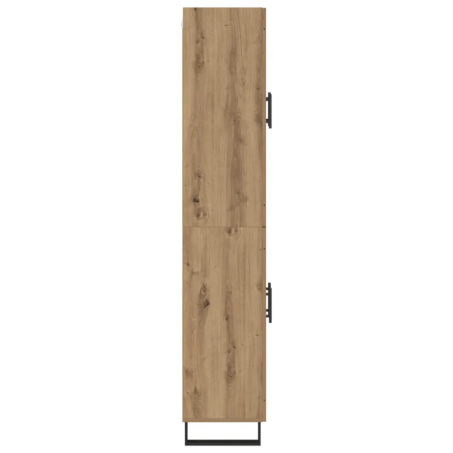 Haut Armoire 2 pcs Chêne artisanal 69,5 x 34 x 180 cm - 9
