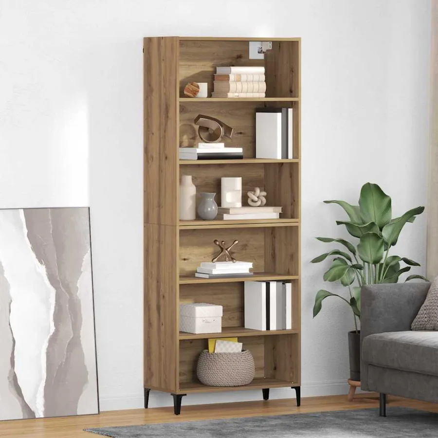 Haut Armoire Chêne artisanal 69,5 x 34 x 180 cm