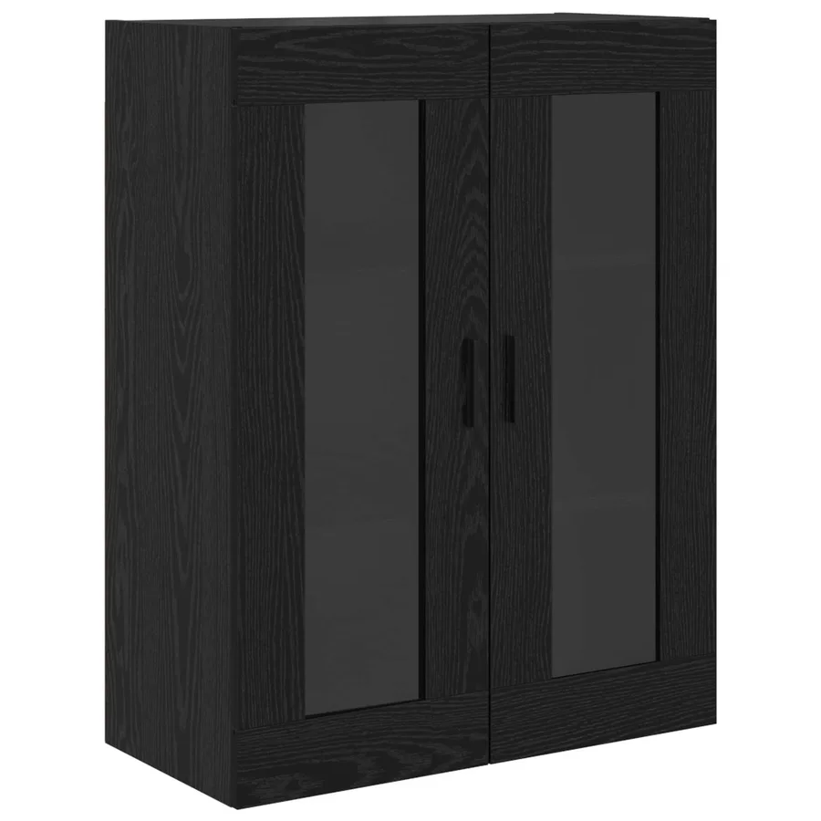 Haut Armoire avec tiroir 2 pcs Chêne noir Bois d'ingénierie - 7