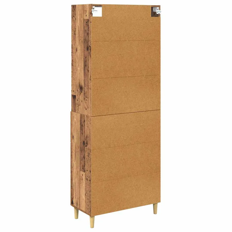 Haut Armoire Bois Ancien 69,5 x 34 x 180 cm Bois d'ingénierie - 10