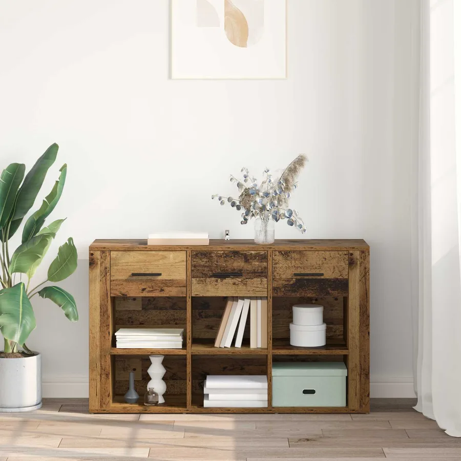 Buffet Bois Ancien 100 x 30 x 59,5 cm Bois d'ingénierie - 4