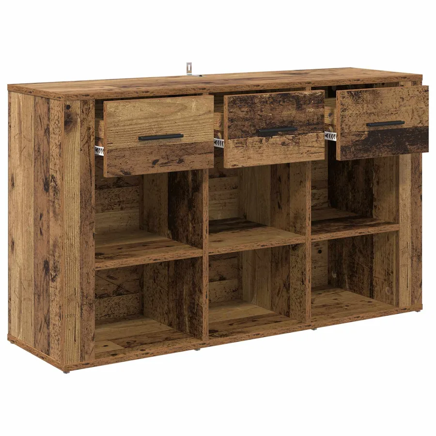 Buffet Bois Ancien 100 x 30 x 59,5 cm Bois d'ingénierie - 5