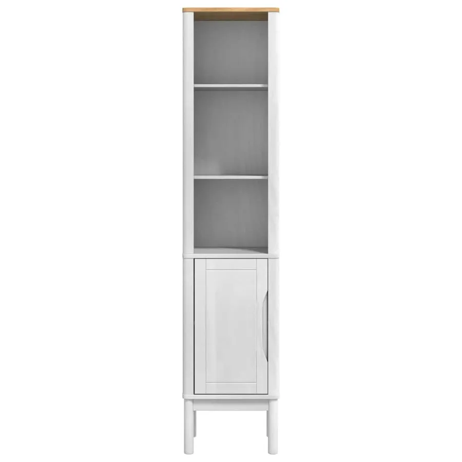 Meuble de salle de bain haut FLORO Blanc 35 x 30 x 160 cm - 6